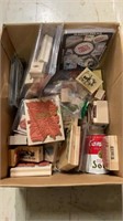 Box lot - ink stamps, Campbell‘s soup can(1244)
