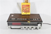 8 TRACK PLAYER AND RADIO/ 8 TRACK TAPES