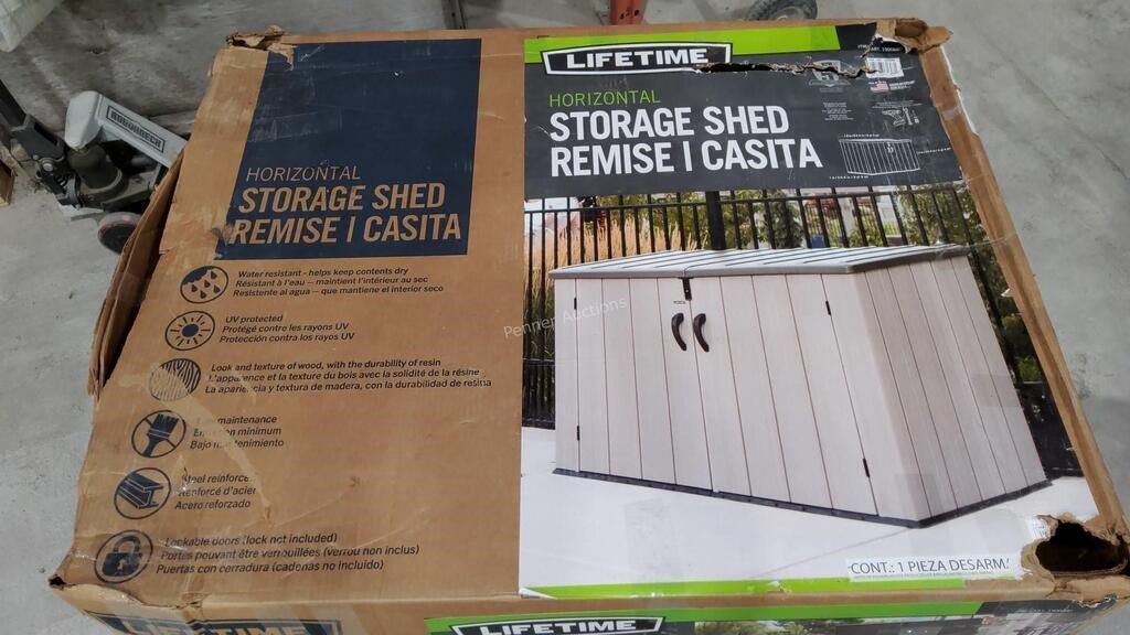 Lifetime Storage Shed