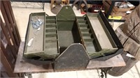 Vintage Kennedy Metal tool box / tackle box 18”