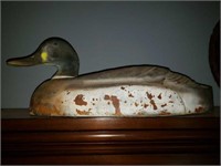 Large Vintage Goose Decoy