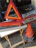 Personal Property-Traffic cones & Triangle Safety