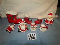 8 PIECES SANTA LEFTON CHINA