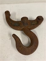 Yale & Towne cast iron hook.