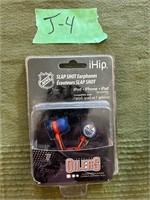 NHL Oilers earphones