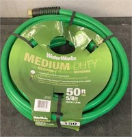 Waterworks Garden Hose Medium Duty 5/8”x50’