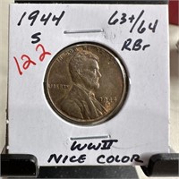 1944-S WHEAT PENNY CENT