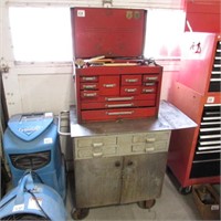 ROLLAWAY MULTI DRAWER TOOL CABINET & CONT.
