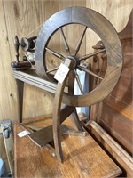 Small Spinning Wheel.  33H x 14D x 35W.