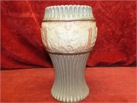 10" 1915 Roseville Donatello Vase. Pottery.