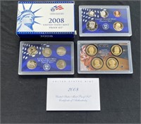 2008 United States Mint Proof Coin Set