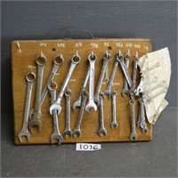 Assorted Standard & Metric Wrenches