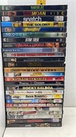 25 MISC. DVD MOVIES