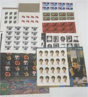 10 Sheets of Collectible 1st Class Stamps