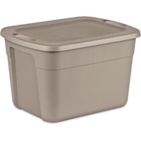 18gal Storage Tote Gray - Room Essentials