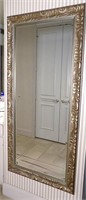 LARGE GOLD WALL MIRROR