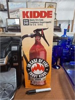 New Sealed Box, Kidde Fire Extinguisher