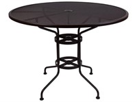 Ow Lee Wrought Iron Mesh Top Bar Height Table