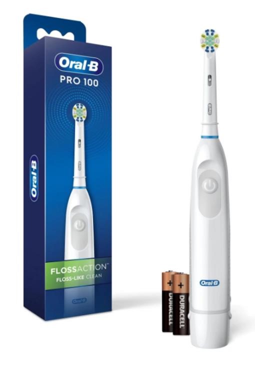 ORAL-B, PRO 100 BATTERY POWER TOOTHBRUSH