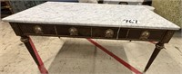 23x43 Marble Top Coffee Table