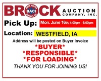 Auction Info