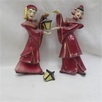 Ceramic Arts Studio - Chinese Lantern Man & Woman