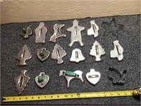Group of Vintage Cookie Cutters