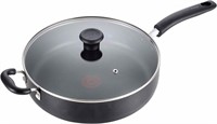 T-fal Specialty Nonstick Saute Pan with Glass Lid
