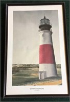 Marshall DuBock Sankaty Lighthouse Signed Print