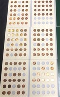 3 Lincoln Cent Albums, (Partial Filled)