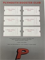 Plymouth booster club coupon book