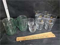 Coke Mugs, Guinness glasses