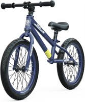 B3350  Balance Bike 16" Blue, No Pedal Sports Trai