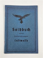WW2 GERMAN LUFTWAFFE SOLDBUCH