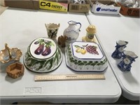 Italian Fruit Molds and Other Porcelain