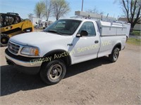 2001 Ford F150 4x4 8' PU w/ shell