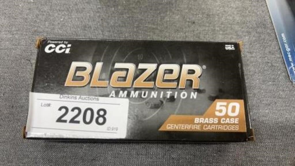 Blazer ammunition, 380 auto 95 gr. Fmj
