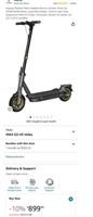 ELECTRIC SCOOTER (OPEN BOX, DOES NOT POWER ON)