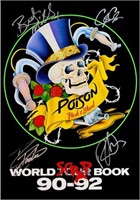 Poison signed tour book