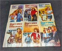 Six The Nancy Drew Files 1980s Hardcovers Grey Cas