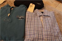 Men's shirts, Tailorbyrd sz L, Callaway sz XL