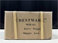 Case of Crestware Heavy Weight Forks