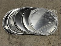 Stainless Pizza Pan Lot
