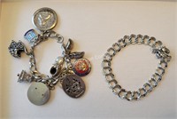 (K) Sterling Charm Bracelets