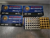 170 Rounds Of 357 Sig Ammo