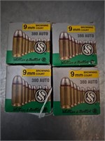 100 Rounds Of 9mm Browning (380 Auto)Ammo