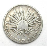 1859-GOPF 2 Reales F Mexico