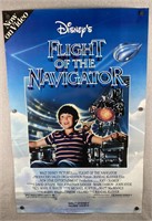 Vintage 1980s Flight of the Navigator Movie Poster
