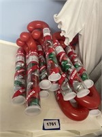 17 hershey candy cane kisses, exp 5/24 (2.2oz@)