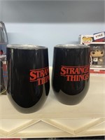 stranger things 2 metal wine tumblers 13.5oz